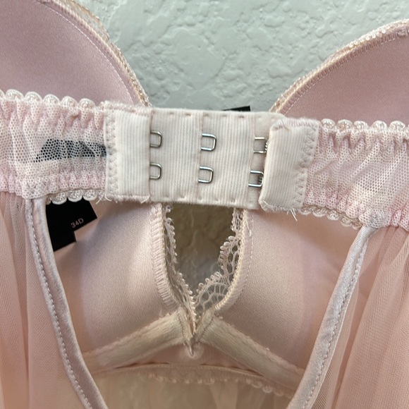 Victorias Secret Blush Babydoll Lingerie - Picture 7 of 8